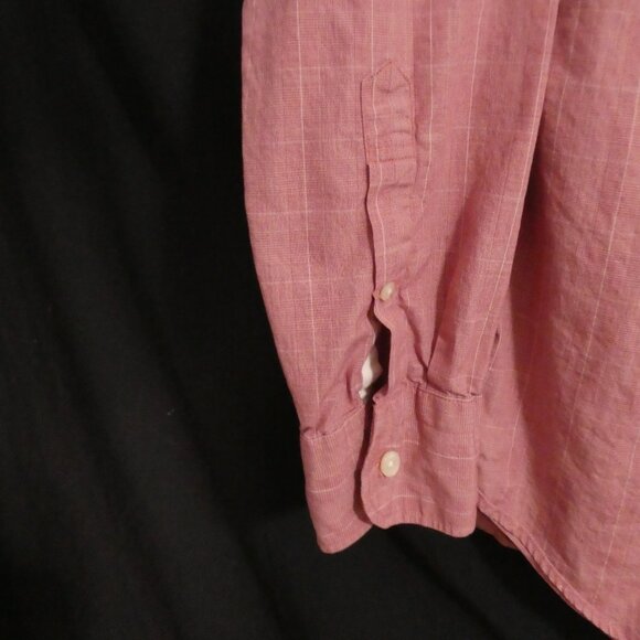 J CREW - 120s 2 Ply | medium | Long Sleeve Button-Up Shirt - Picture 6 of 14